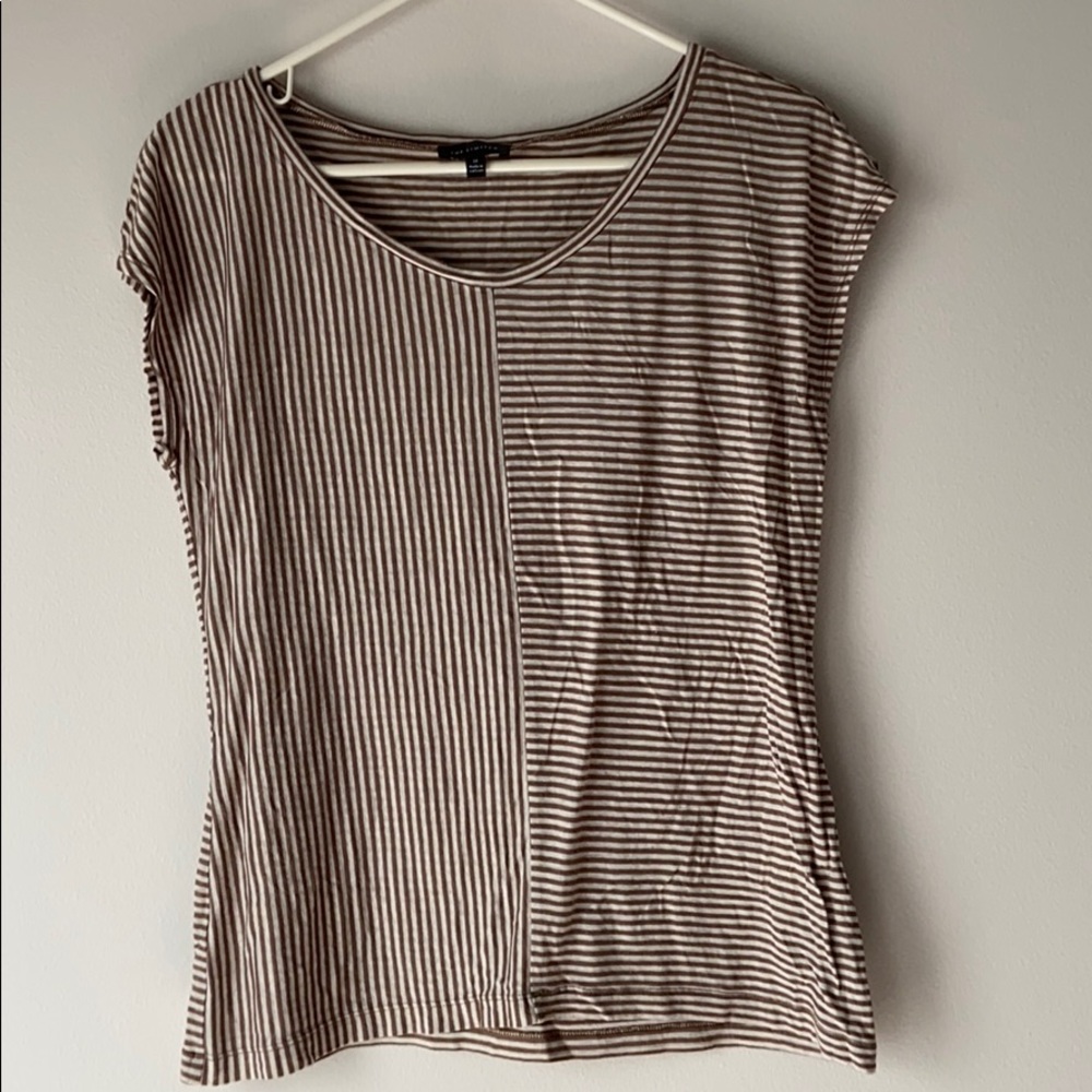 The Limited mixed stripe tee